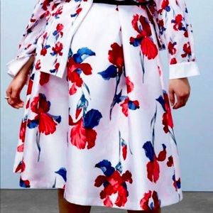 Prabal Gurunt for Lane Bryant floral skirt